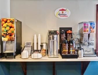 Super 8 By Wyndham Newark De Hotel Restoran gambar